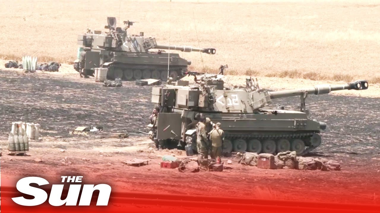 Live: Israeli troops mass near Gaza border as tensions escalate