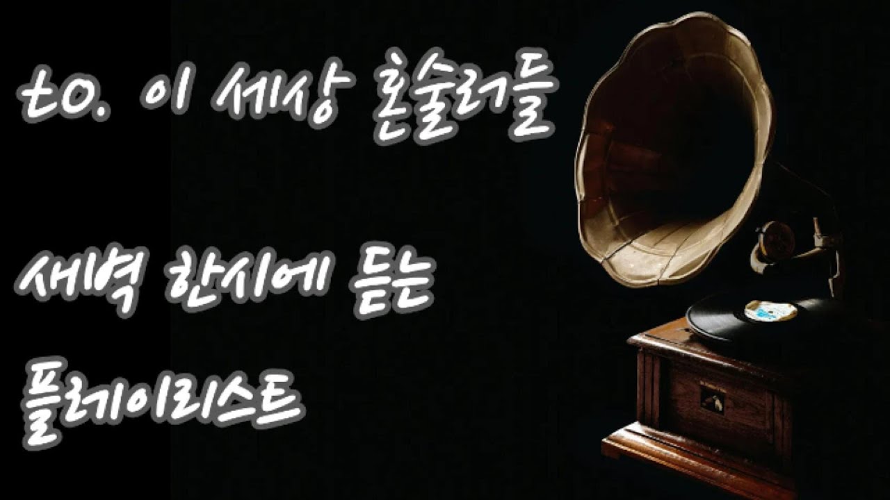🌙이 세상 혼술러들에게 바치는 플레이리스트🍸늦은 밤 혼술 카페 BGM | 가볍게 틀어두는 R&B 힙합 그루브