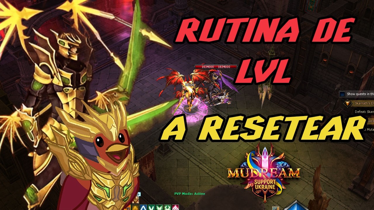 Rutina de level en Mu Dream - Mu Online season 6 (60 fps)