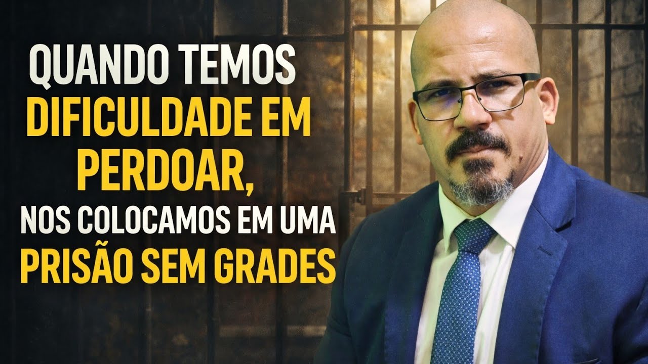 DIFICULDADE EM PERDOAR É UMA PRISÃO SEM GRADES