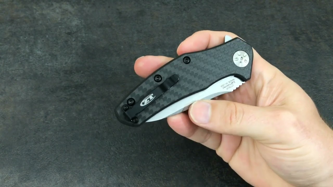 Zero Tolerance 0770CF Assisted Opening Folding Knife