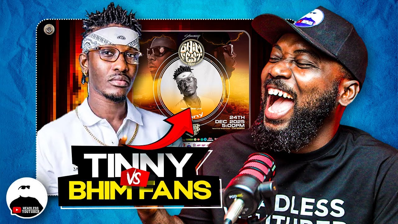 Pressure on Stonebwoy to Drop Tinny from BHIMFest!! BhimNation vs Tinny