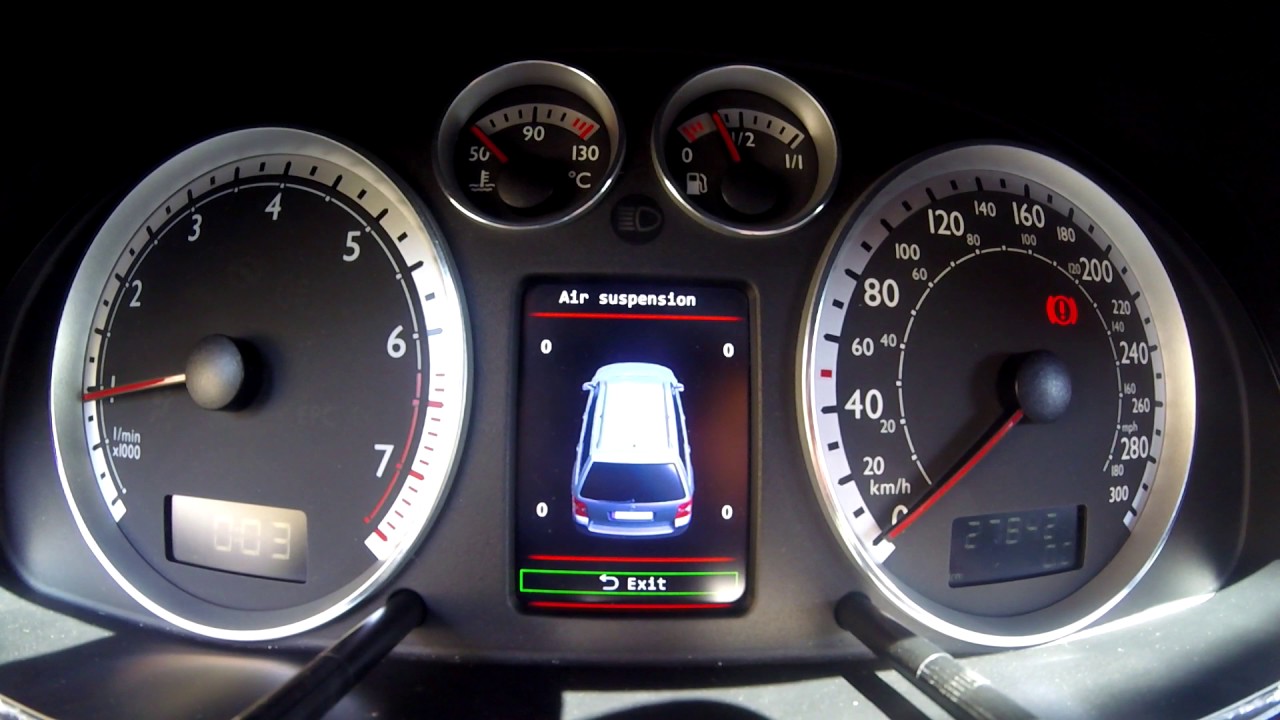 VW Passat, Golf, Bora 3D color MFD instrument cluster (dashboard) IN ENGLISH