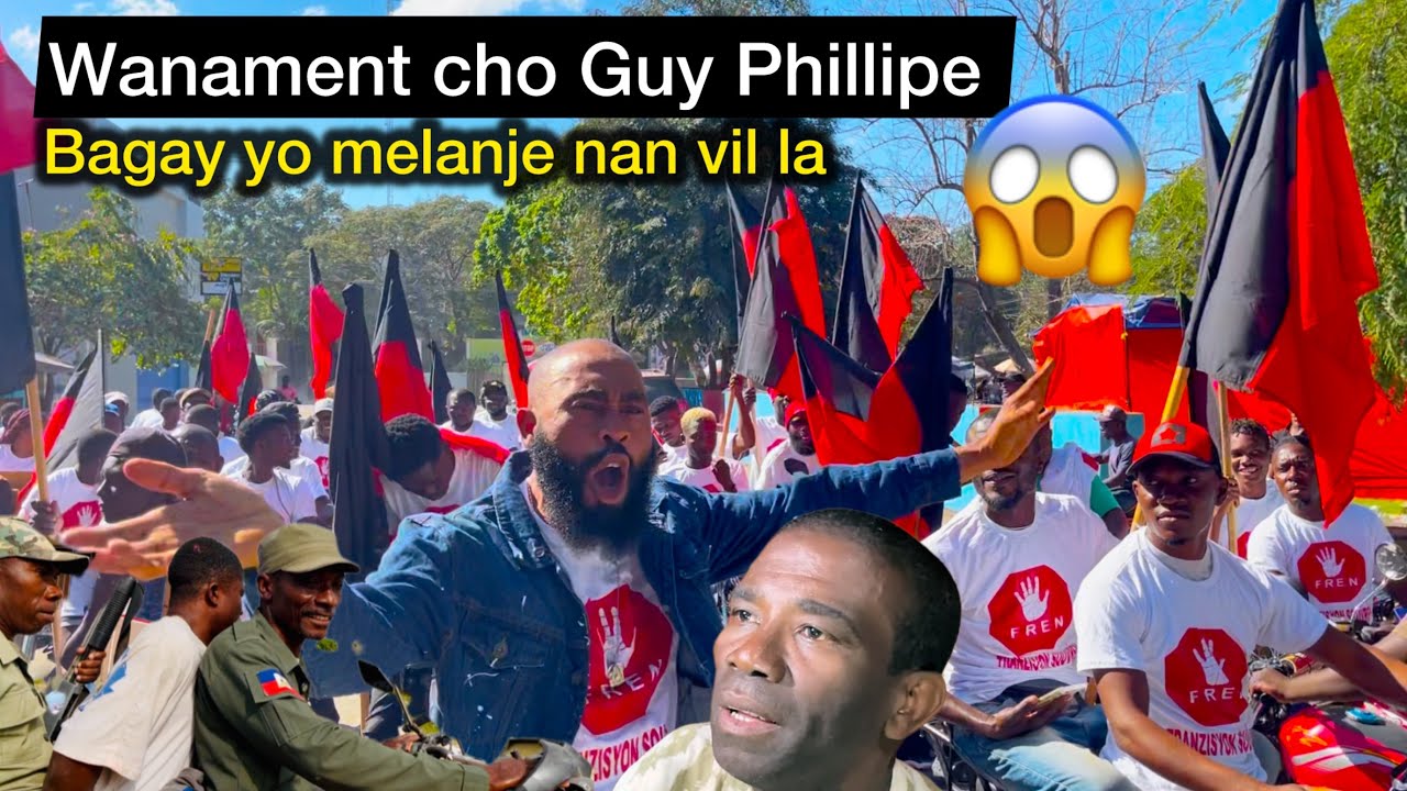 🆘️ANMWEYYY😱‼️Guy Phillipe ARAB bloke wanament🙆‍♂️PÈP la leve kanpe GWO tansyon bagay yo melanje