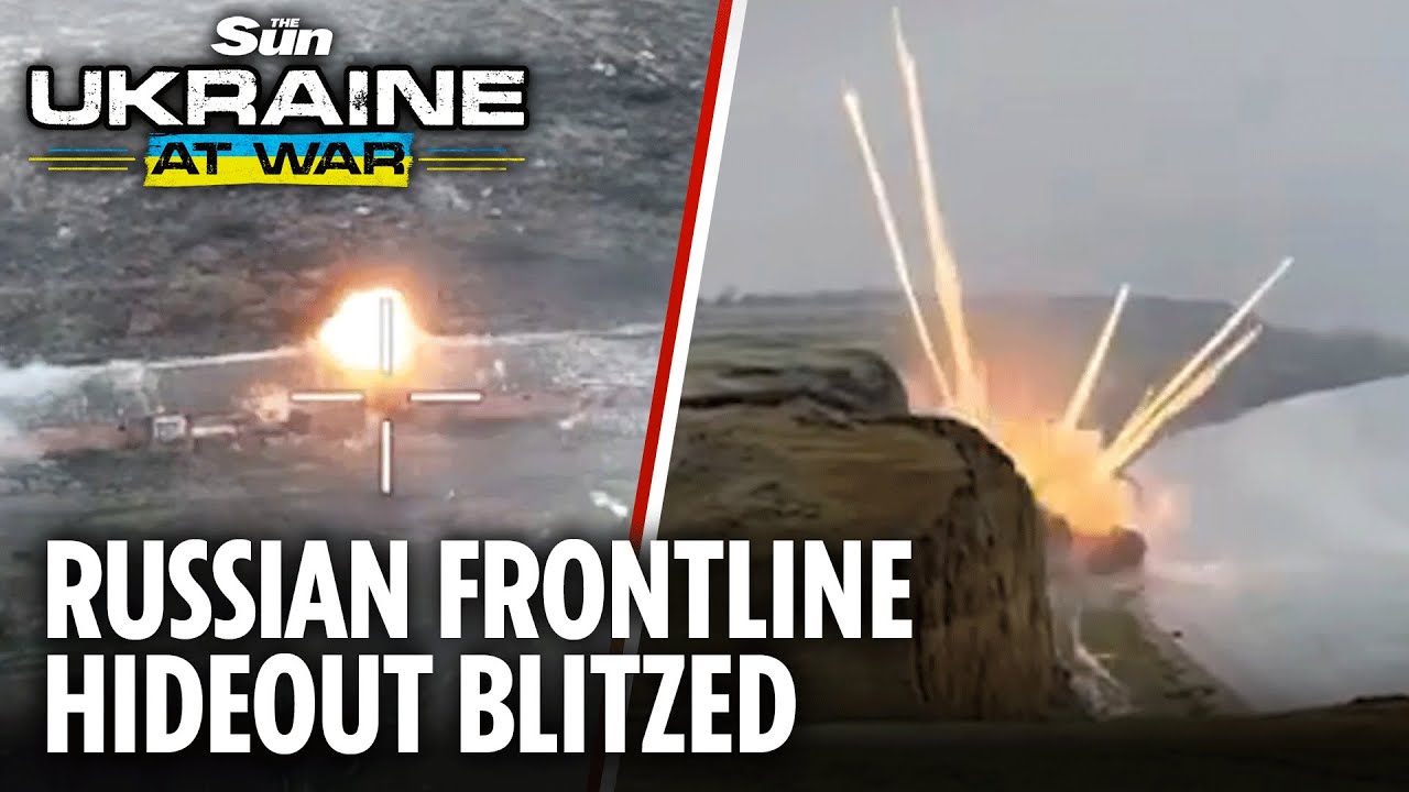 Putin’s combat unit TAKEN OUT by Ukraine drone attack on frontline hideout