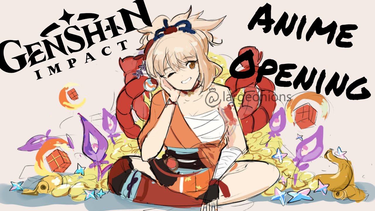 Genshin Impact Yoimiya Opening 『  Meguru Mono 』by  Takuma Terashima