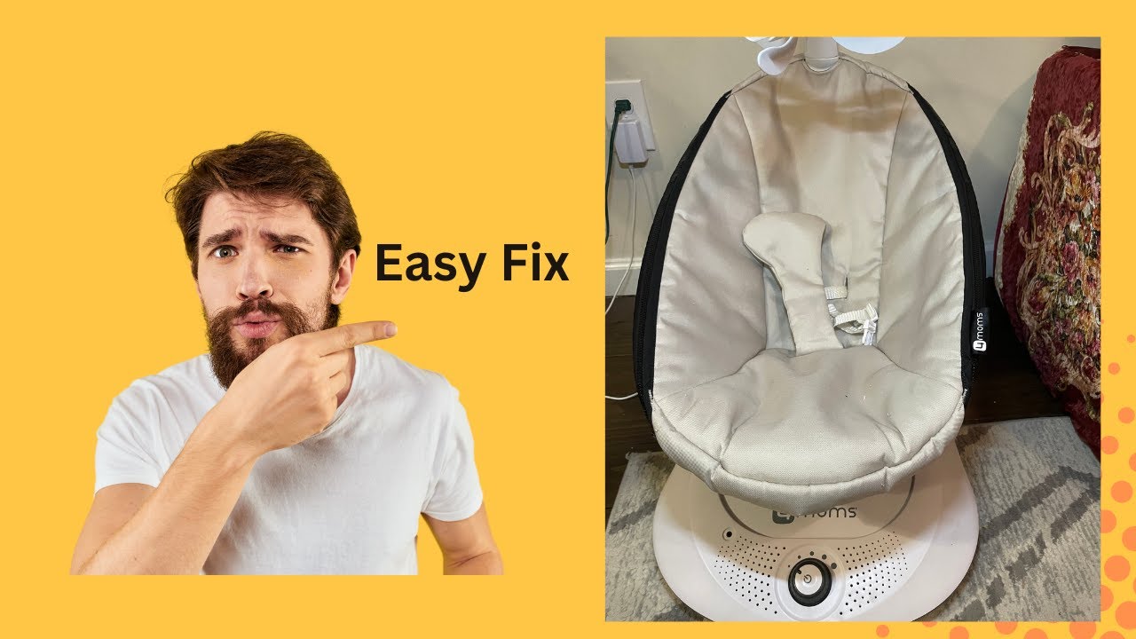 How to fix 4moms baby swings (keep turning off), Easy fix