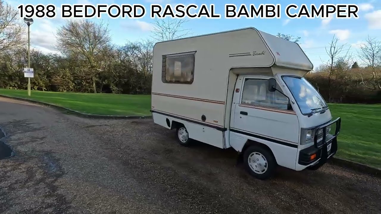 1988 BEDFORD RASCAL BAMBI CAMPER