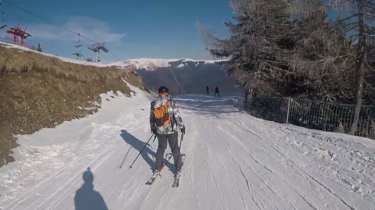 Ski Sinaia - Partia Drumul de Vara - Theo 7 Martie 2021