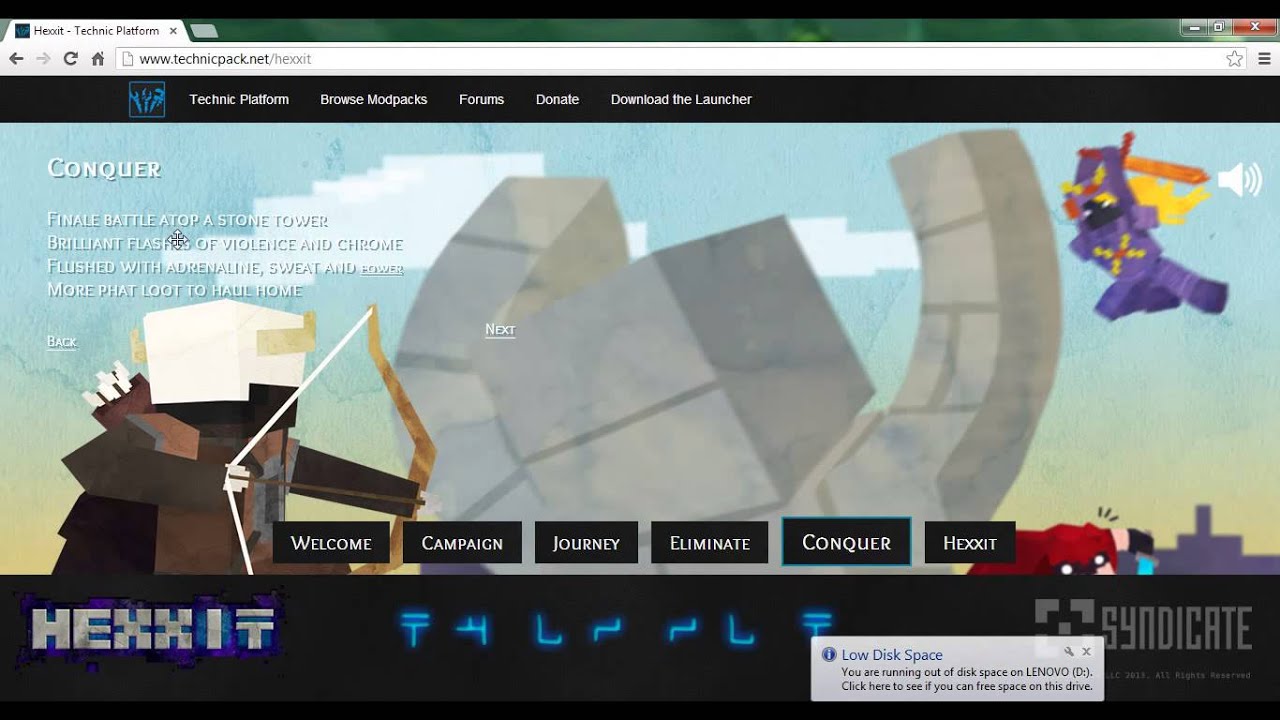 Hexxit-New Mod in the Technic Launcher