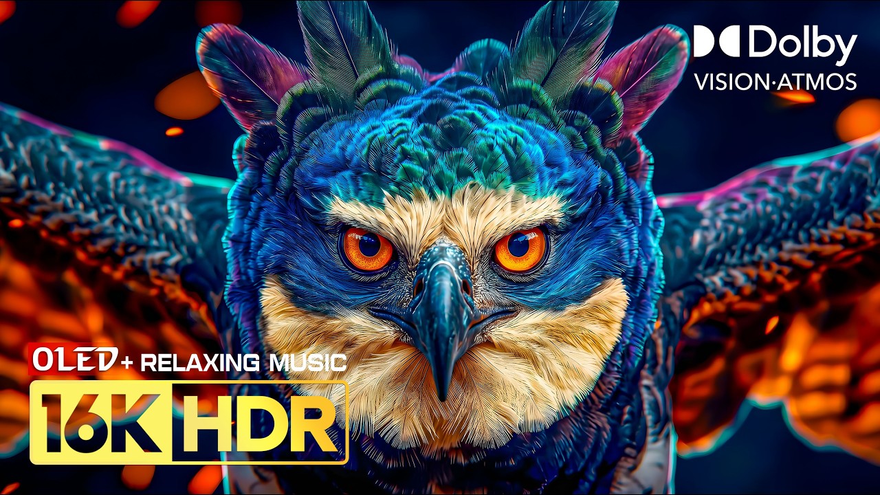 Unstoppable Dolby Vision HDR | 16K Video ULTRA HD 240fps | Stress Relief Music (8K/4K TV)