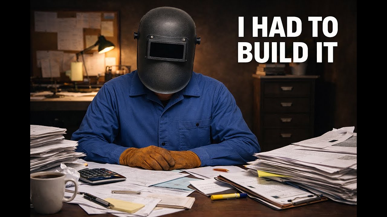Why I needed to create a welding app. Hood Time origin story.