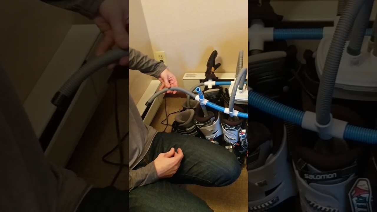 Rob's Amazing five pair portable boot dryer