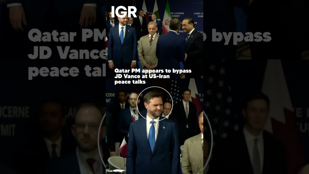 Did Qatar's PM Snub JD Vance? | IGR | India Global Review