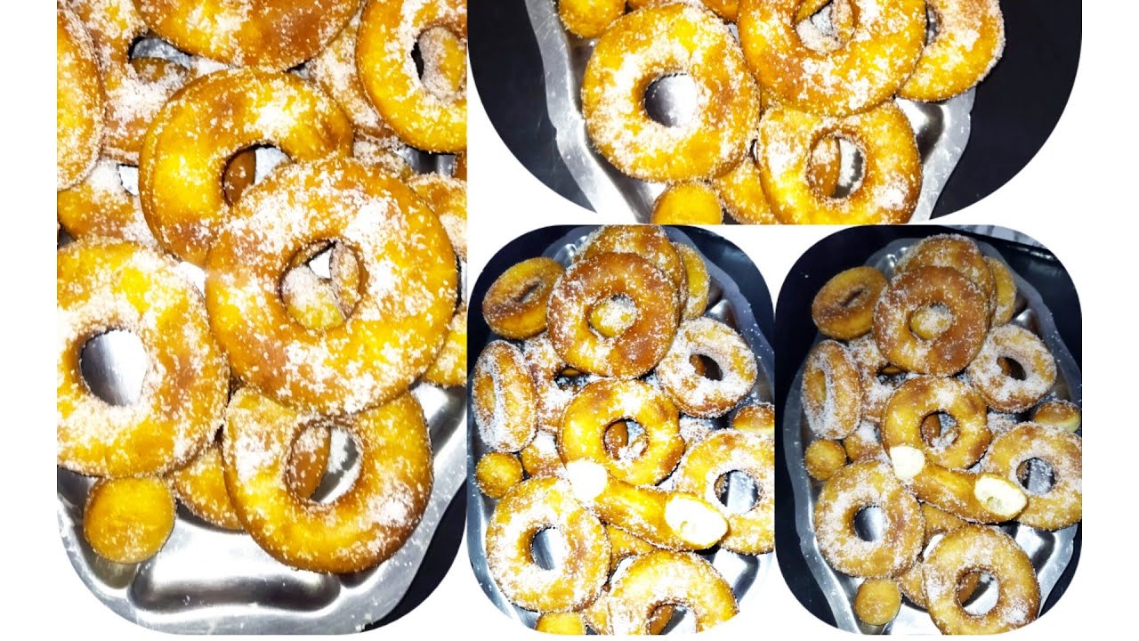 دونات🍩# خفاف ريشة ومايشربوش الزيت  ،بحبة بيض وبمقادير بسيطة تديري كمية كبيرة 🍩#algerie #bejaia #