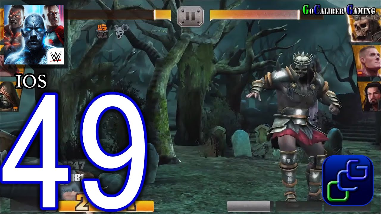 WWE Immortals Android IOS Walkthrough - Part 49 - Battle 49