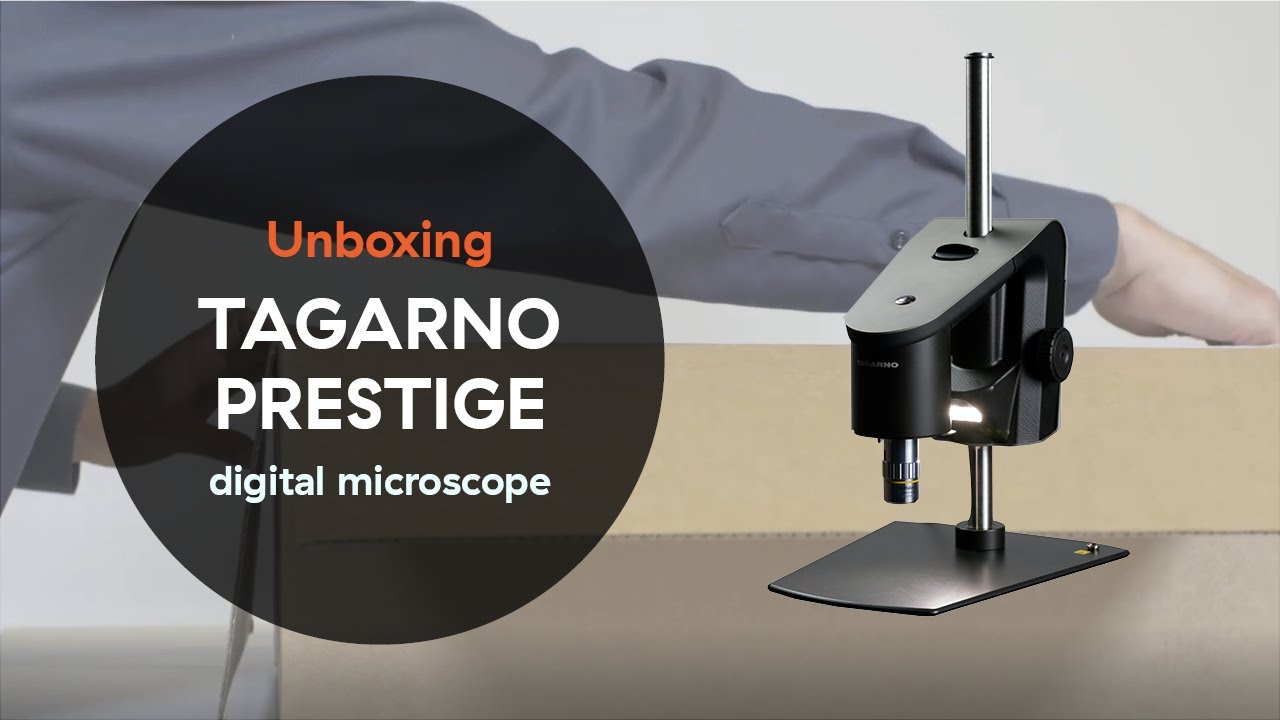 Unboxing TAGARNO PRESTIGE: How to get started with your new digital microscope