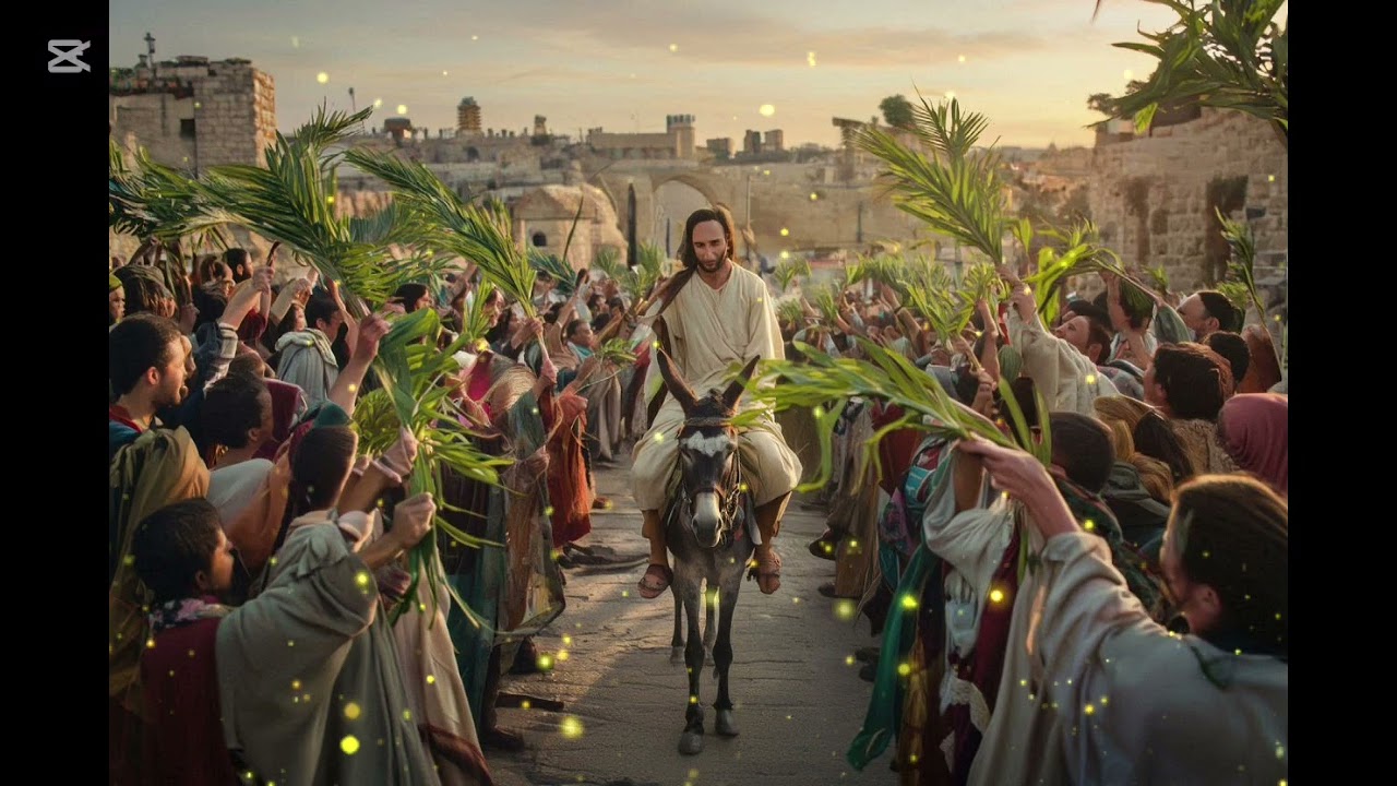 Música Católica para Domingo de Ramos 🙏🌿 #Fe #Esperanza #dios #alabanzas #jesus #maria Virgen María