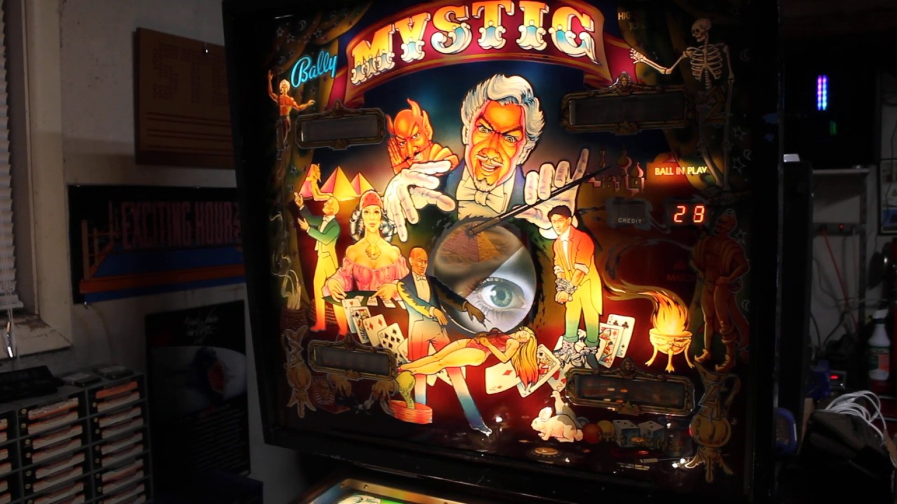 1980 Bally MYSTIC pinball machine