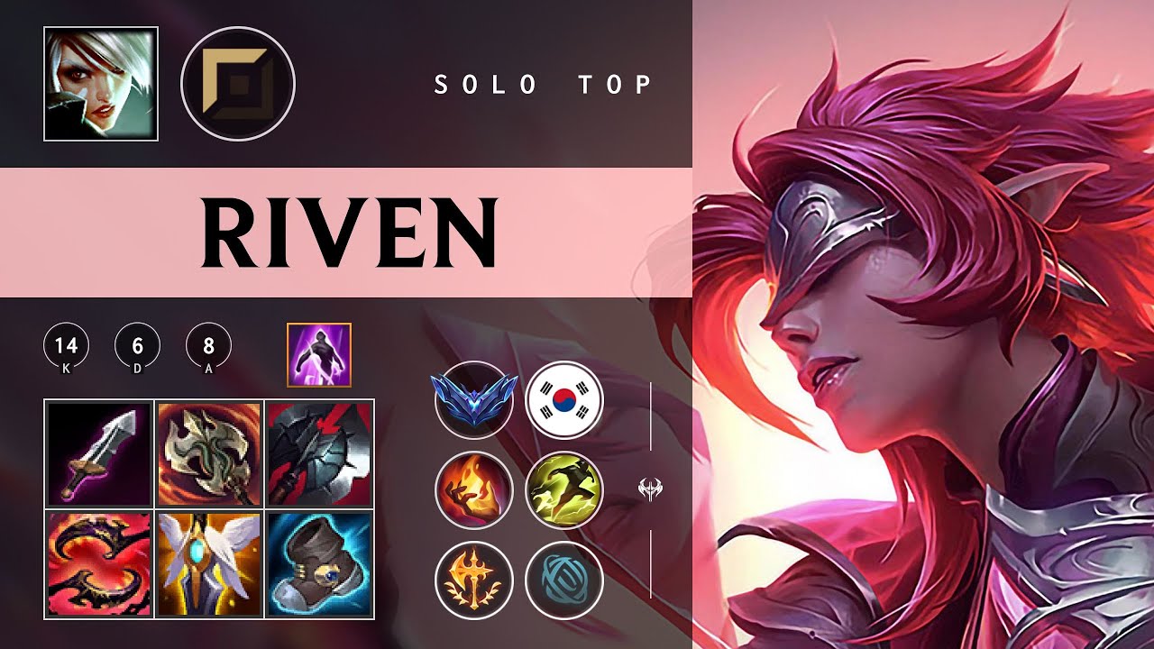 Riven Top vs Fiora - KR Diamond Patch 26.01