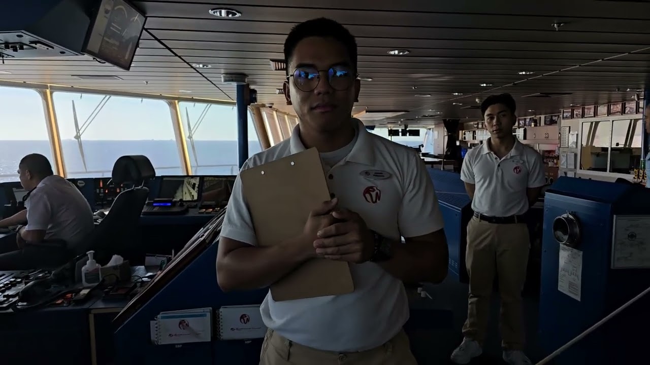 Cruise ship 🚢 Cockpit view Experience 