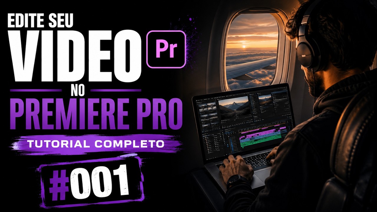 EDITE SEU VIDEO NO PREMIERE PRO TUTORIAL COMPLETO CS6 #001