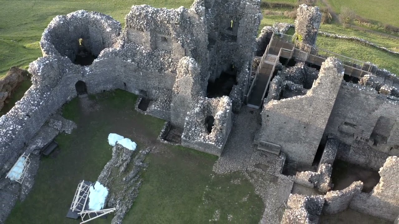 Castle Carreg Cennen   HD 1080p