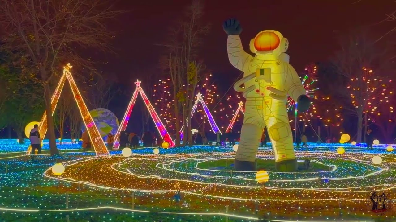 Chengdu 2026 Lantern Festival 🔥 55th Panda Lantern Festival Sci-Fi Magic! 🇨🇳