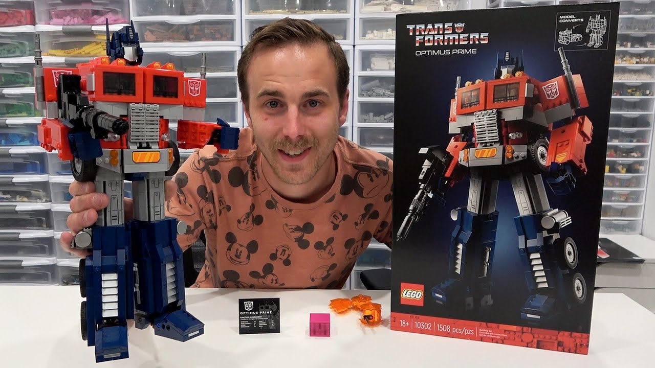 LEGO Optimus Prime Review A TRANSFORMER!?