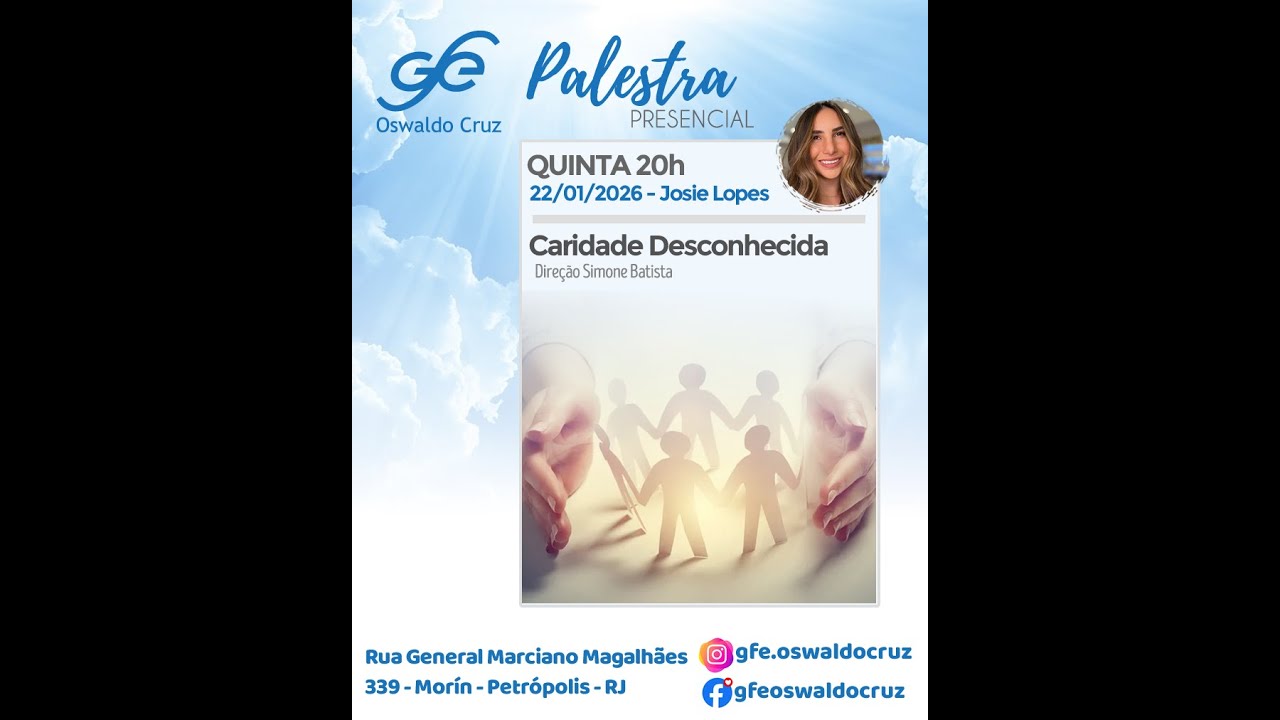 Caridade Desconhecida - Josie Lopes - 29/01/2026