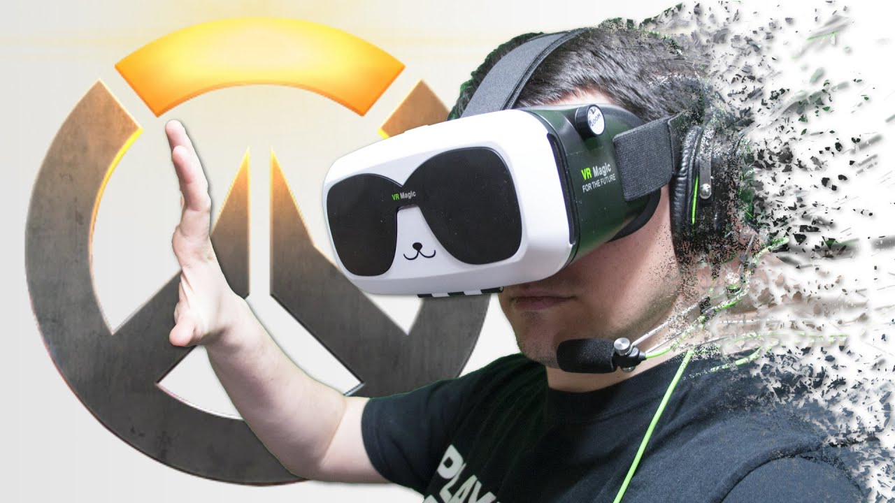Overwatch In VR With Full 360 Head Tracking