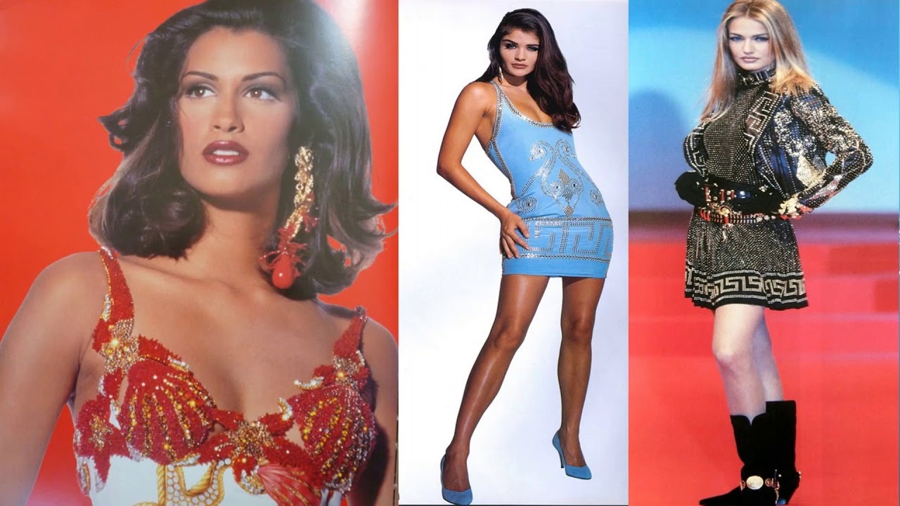 Nostalgic 90s. Gianni Versace's iconic designs