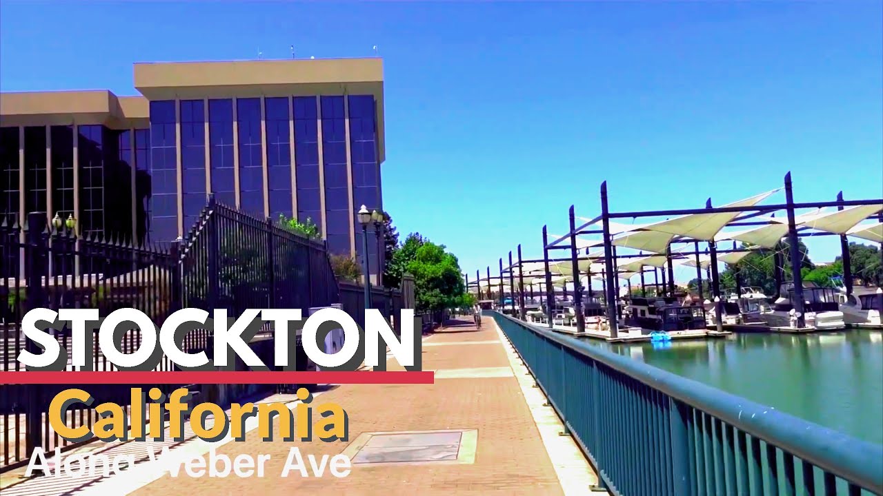 STOCKTON TRAVEL , CALIFORNIA - USA - WALKING TOUR