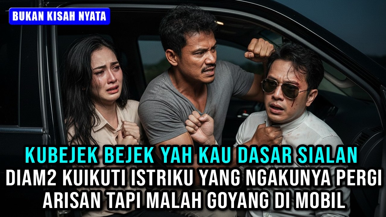 AUTO BONYOK ! DIAM2 AKU MENGIKUTI ISTRIKU YANG PAMIT ARISAN, TAPI TERNYATA..