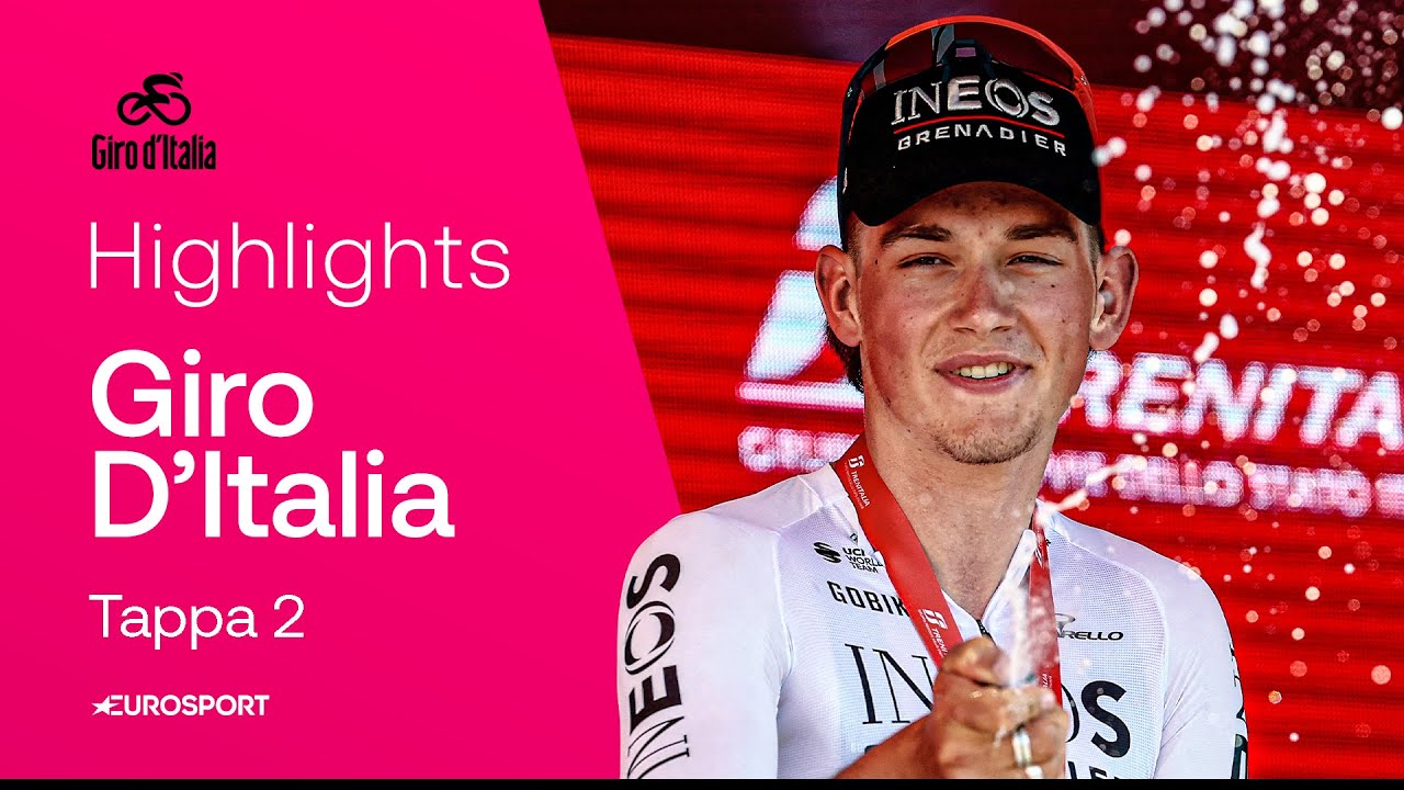 TARLING vince la crono, ROGLIC la maglia rosa | Giro d'Italia 2025 Tappa 2 | HIGHLIGHTS