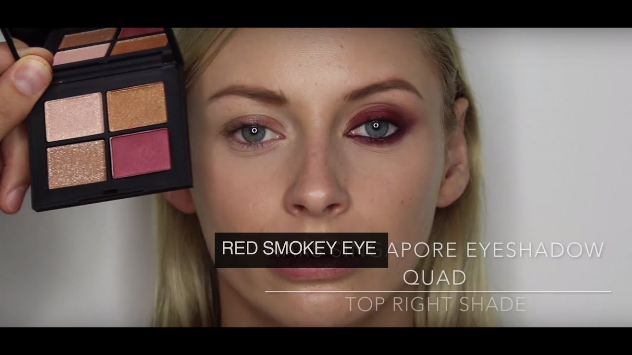 RED SMOKEY EYE | NARS VINCENT FORD