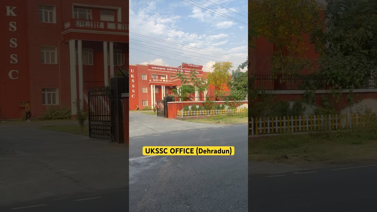 #UKSSC #dehradun