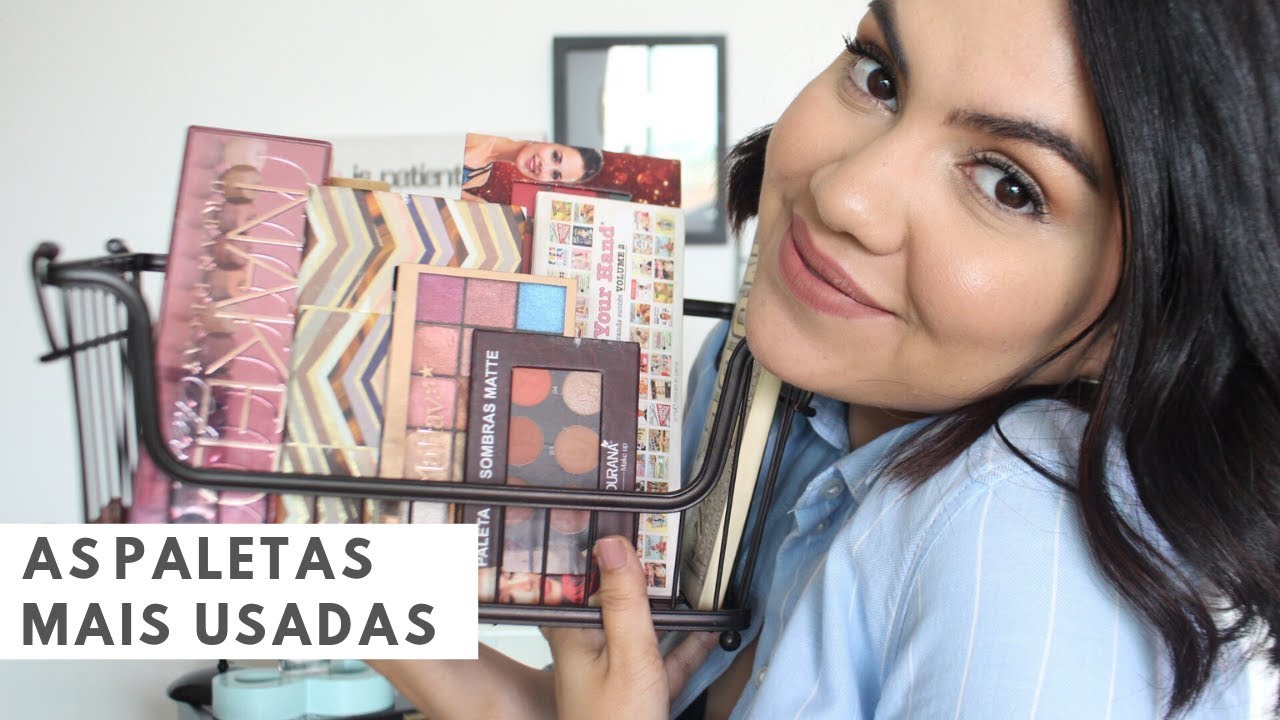 Melhores Paletas de Sombras na Minha Humilde Opinião