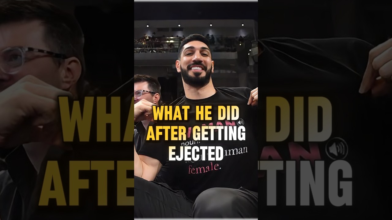 Enes Kanter Freedom's Genius Revenge After WNBA Ejection# #basketball #wnba #eneskanter
