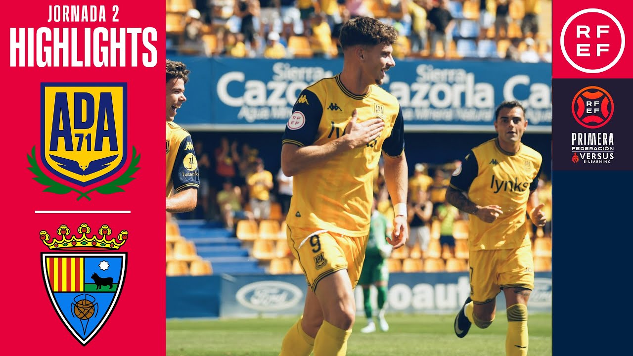 Resumen #PrimeraFederación | AD Alcorcón 2-1 CD Teruel | Jornada 2 | Temporada 2025/26