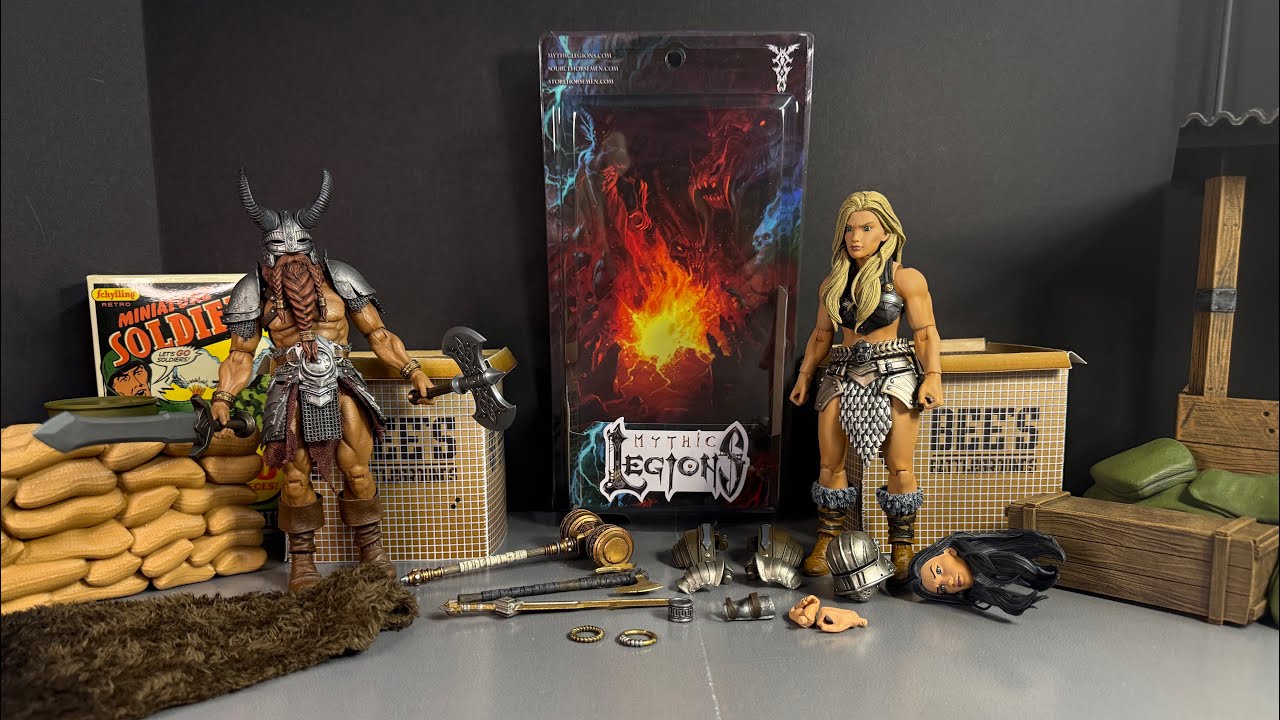 Эксклюзивный легендарный воин из Mythic Legions