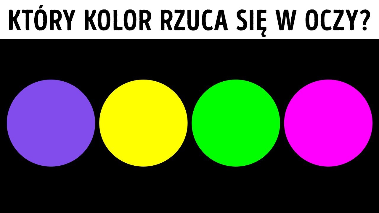 Chcesz poznać swój mentalny wiek? Wybierz kolor!
