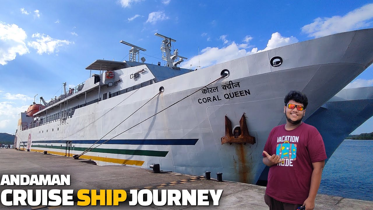 Cruise Ship Journey in Andaman | Port Blair to Havelock island | coral queen | Tamil | Andaman EP 5