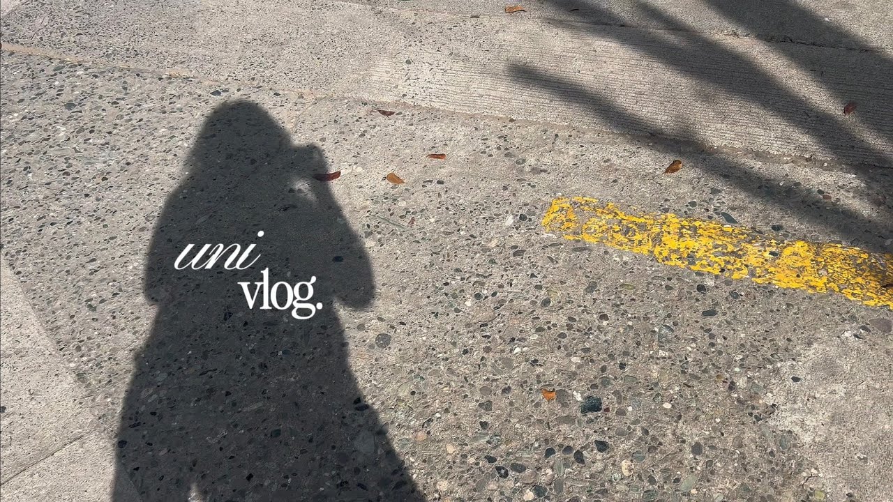 uni vlog — productive days, lectures, café study sessions & note-taking