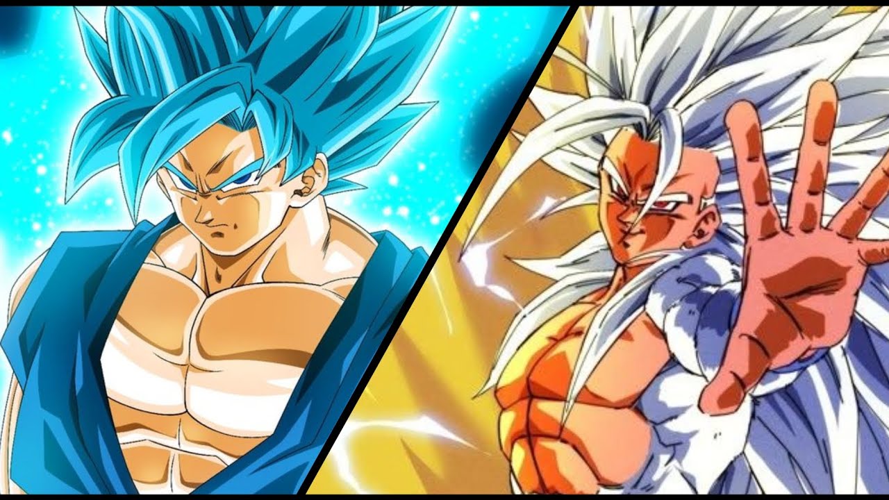 End of Z Goku SSJ Blue VS GT Goku SSJ5 DBZ TTT