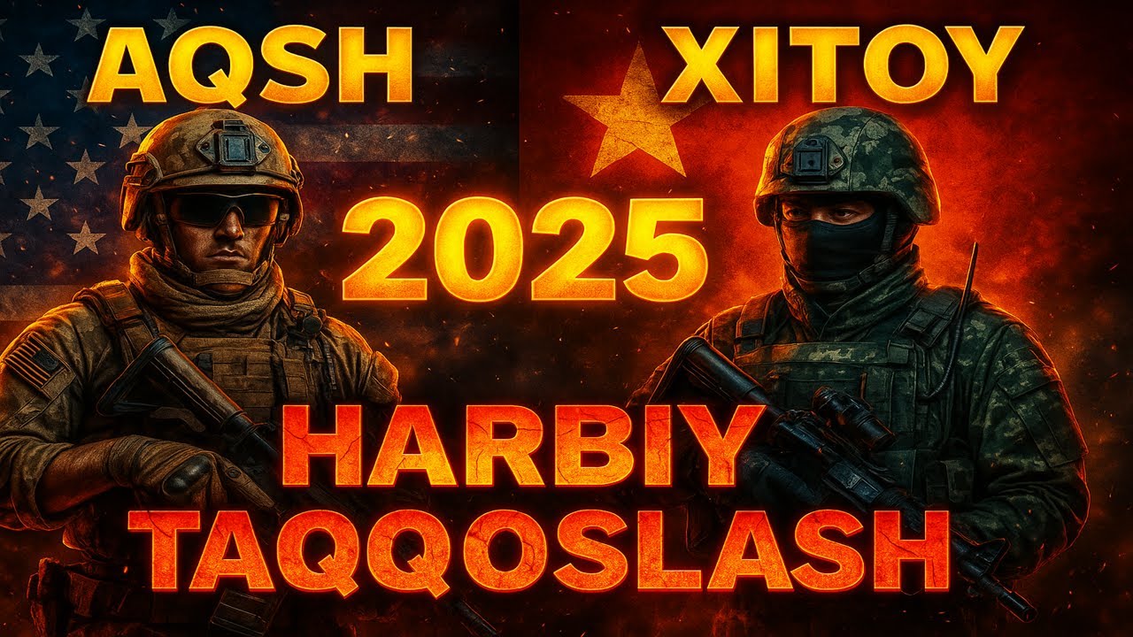 Eng Kuchli Armiya Qaysi? AQSHmi Yoki XITOY? (2025 Taqqoslash)