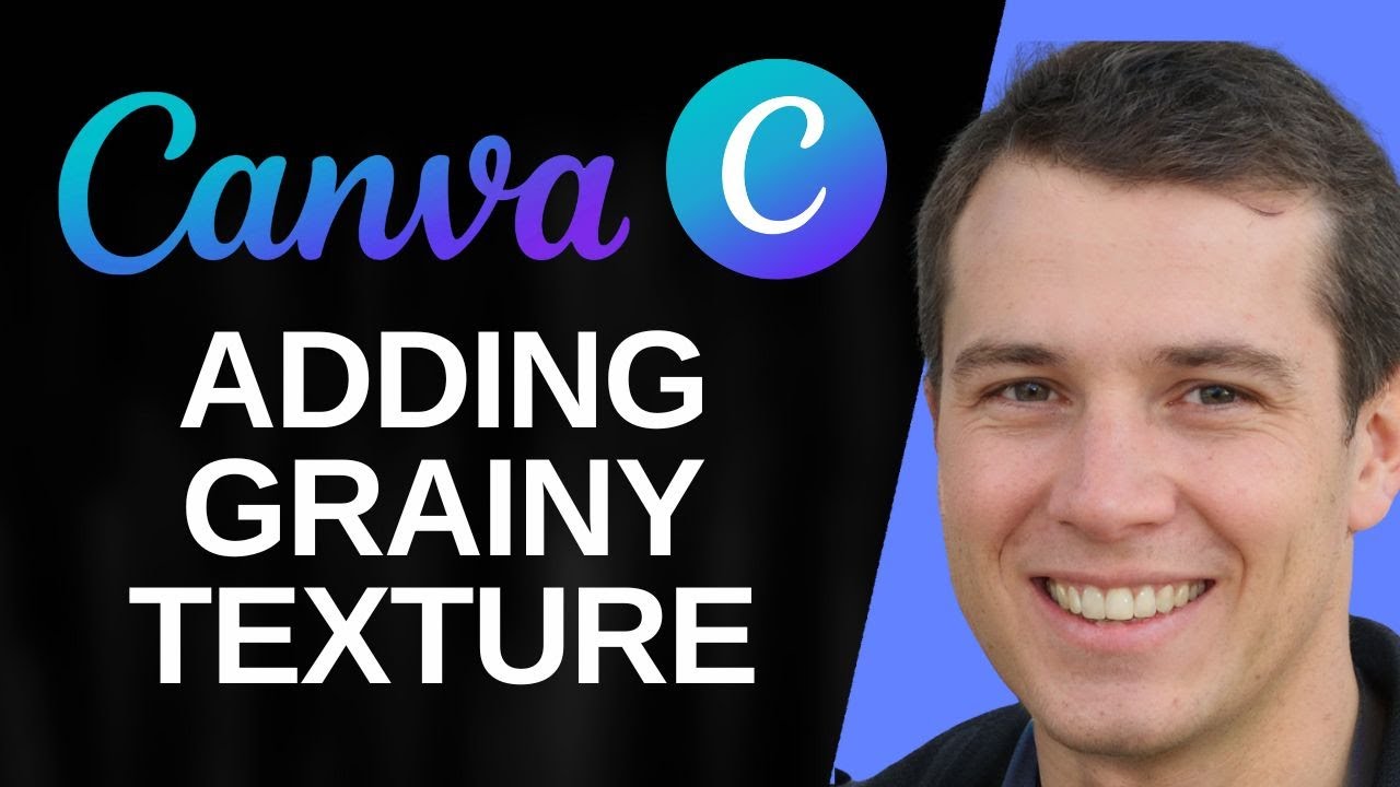 How to Add Noise or Grainy Texture to an image in Canva (Quick & Easy)