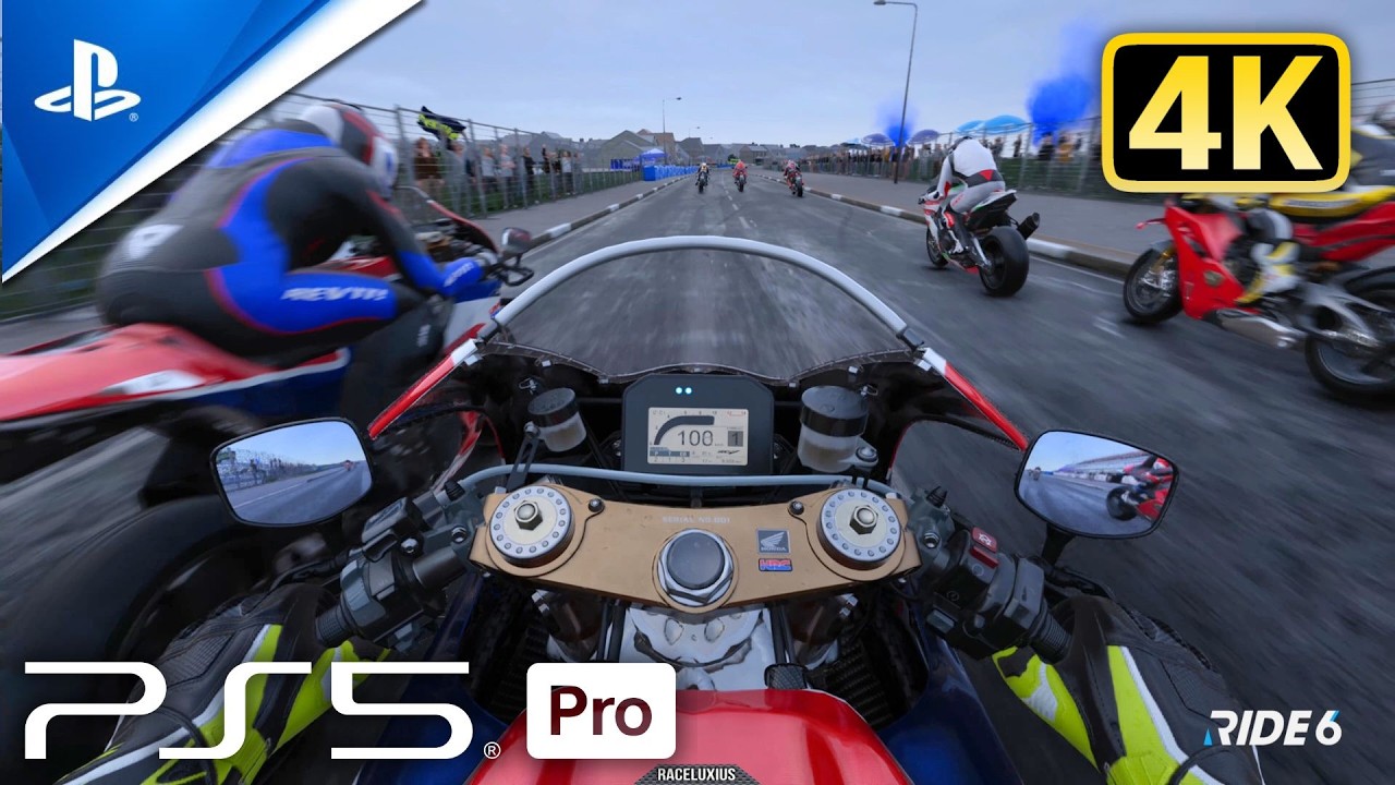 PS5 PRO INSANE Realistic Graphics 😱 | RIDE 6 Gameplay [4K 60fps] - Honda RC 213 V-S - North West 200
