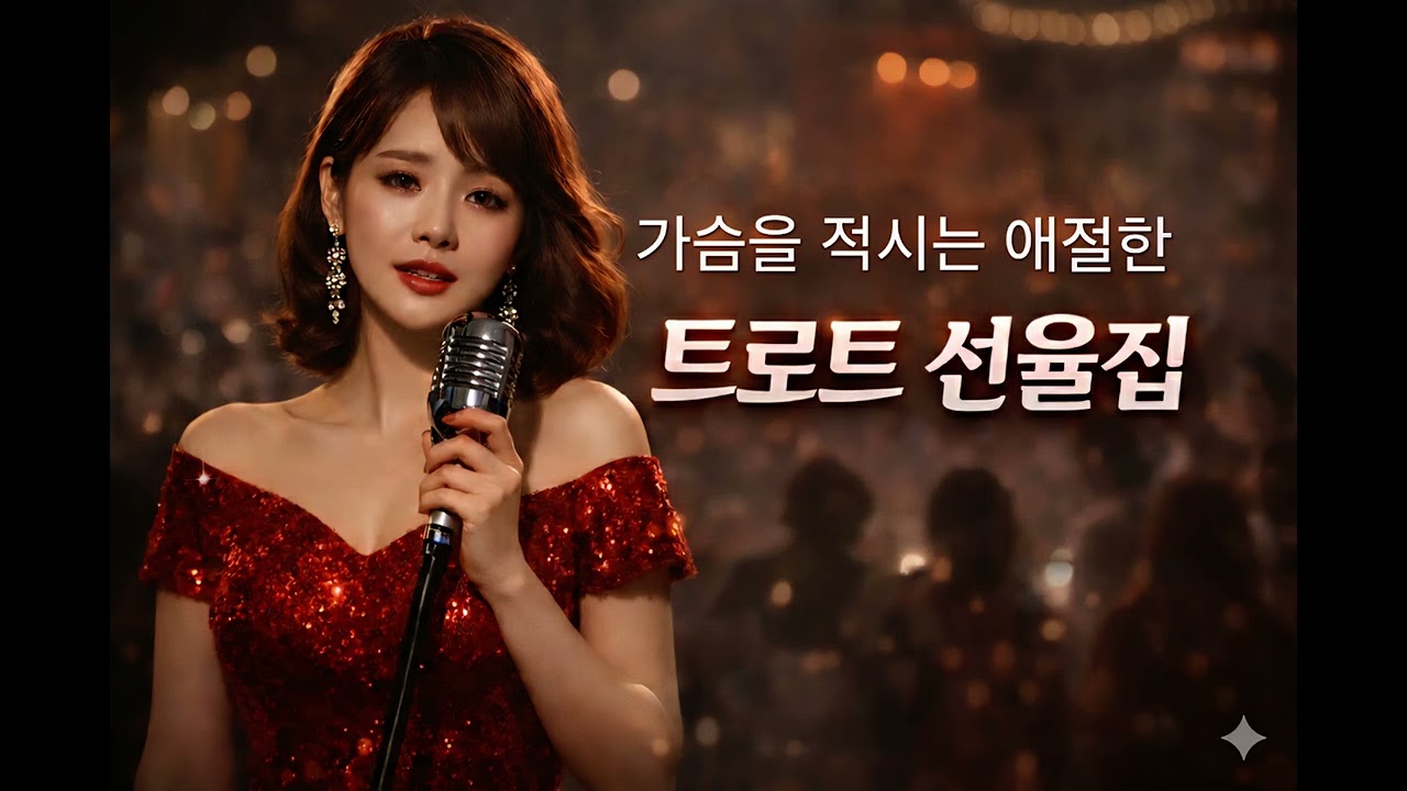 가슴을 울리는 여성 트로트 모음 10곡 🎵 인생과 세월을 노래하다 (연속재생)