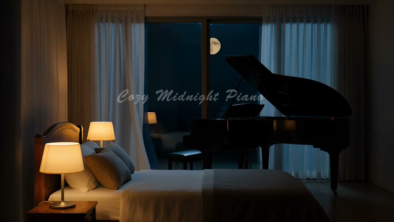 Late Night Piano 🌙 Calm Piano Ambience